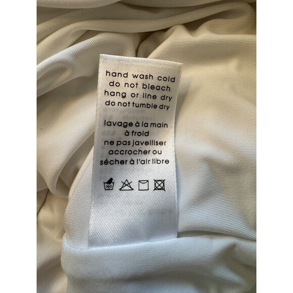 Naked Wardrobe Hourglass Drama Shoulder Rushed Size XL High Neck Top Blouse NWT - Picture 6 of 11